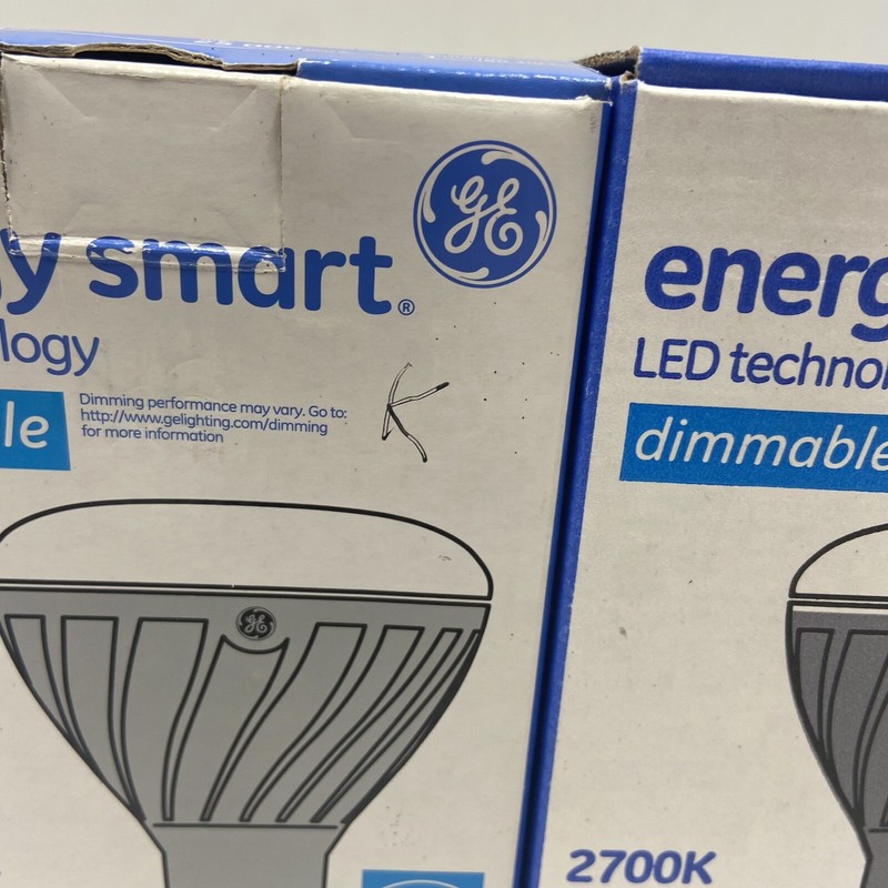 (2) GE Energy Smart LED Lamp; Dimmable 2700K; 750 Lumens; 12 Watts. gallery