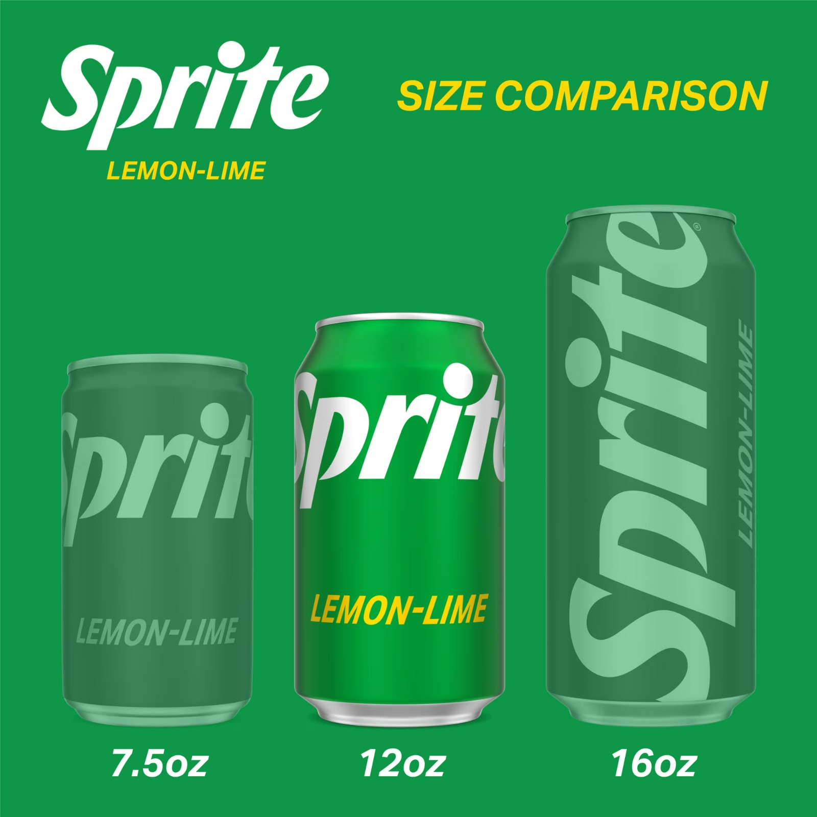Sprite Lemon-Lime Caffeine Free Soda Pop Fridge Pack Cans, 12 fl oz, 12 Pack gallery