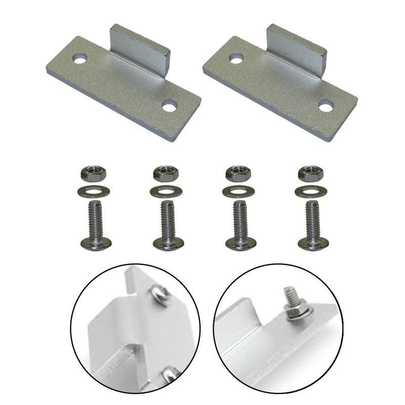 For Technics Turntable Dust Cover Hinge Replacement Kit With Full Hardware Set gallery