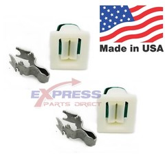 (2 Pack) Maytag, Amana, Speed Queed, Admiral Dryer Door Catch, Latch Kit LA-1003