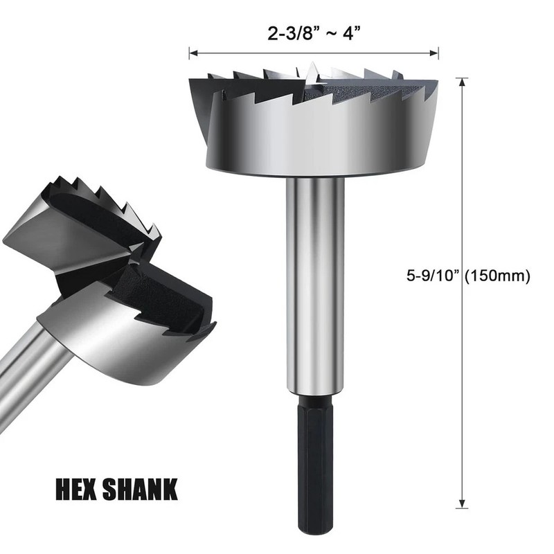 3 Inch Forstner Drill Bit for Woodworking, 3" Forstner Bit Wood Drill Bits for H gallery
