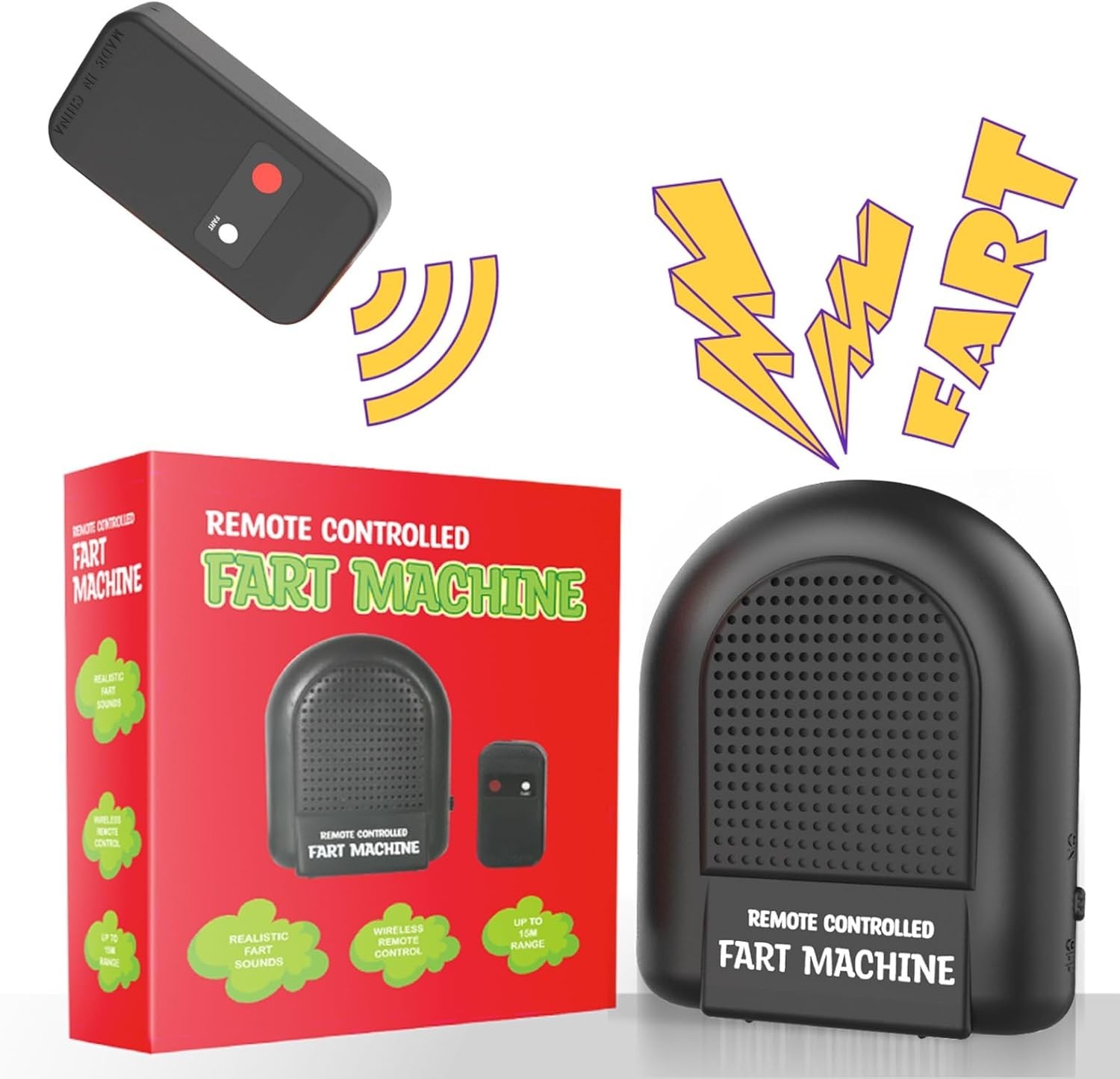 Fart Machine with Remote, Remote Controlled Fart Machine with Different Reali... gallery