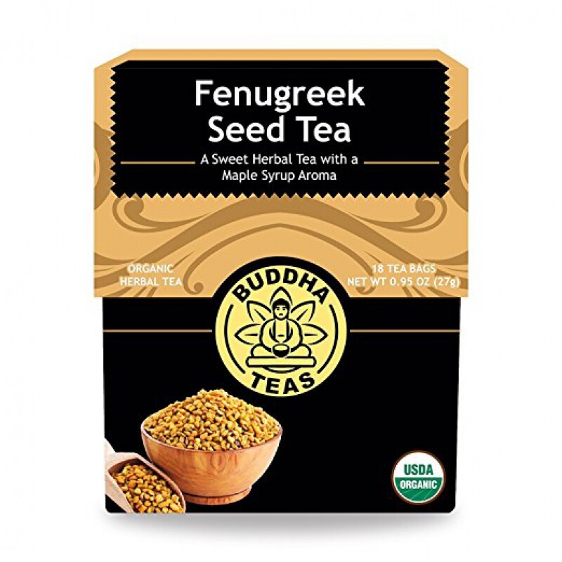 Organic Fenugreek Seed Tea Kosher,Caffeine Free,GMO-Free,18 Tea Bags gallery
