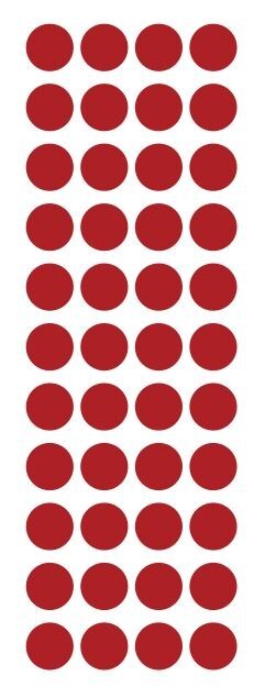 3/4" Red Round Label Dots Stickers Color Coding Inventory 3/4 Inch Dot gallery