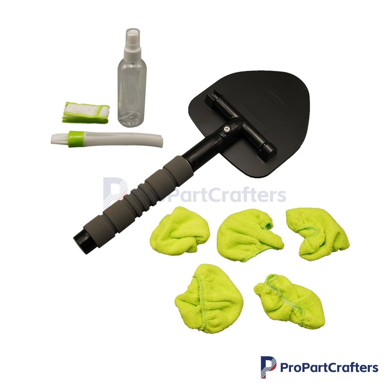 Wiper Cleaner Brush Pad Extendable Windshield Cleaning Tool Kit Car Window Glass gallery