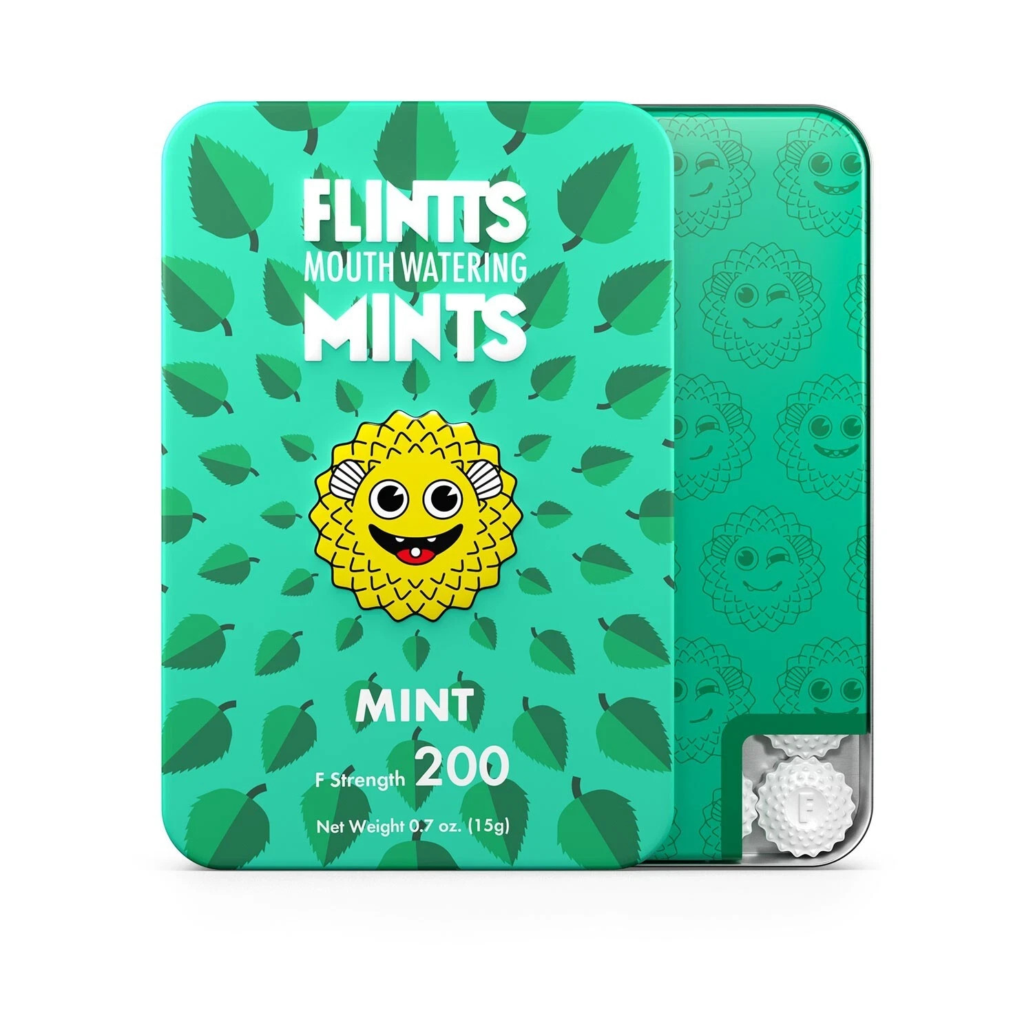 Flintts Mouth Watering Mints - Mint - F-Strength 200 - Dry Mouth Mint gallery
