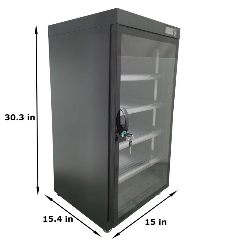 100L 5 tiers Digital Control Camera & Lens Dehumidify Storage 110V/220V gallery