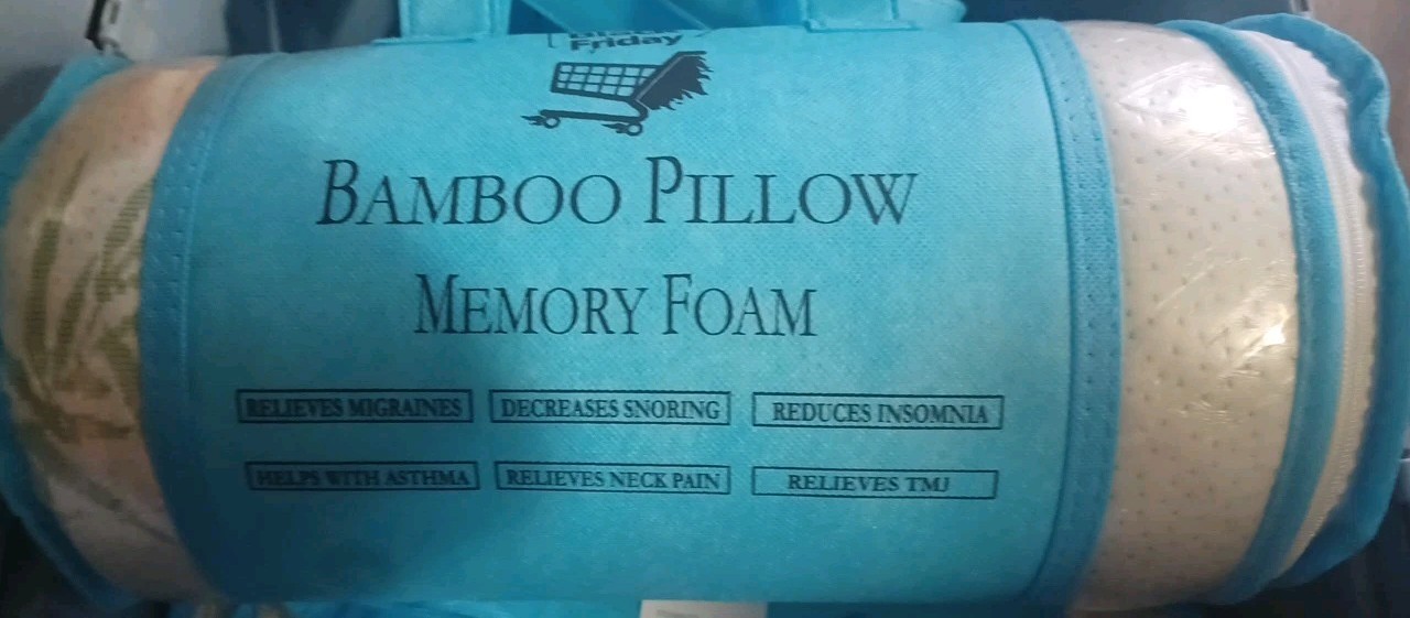 3 Pack Bamboo - Memory Foam Pillow- Queen gallery