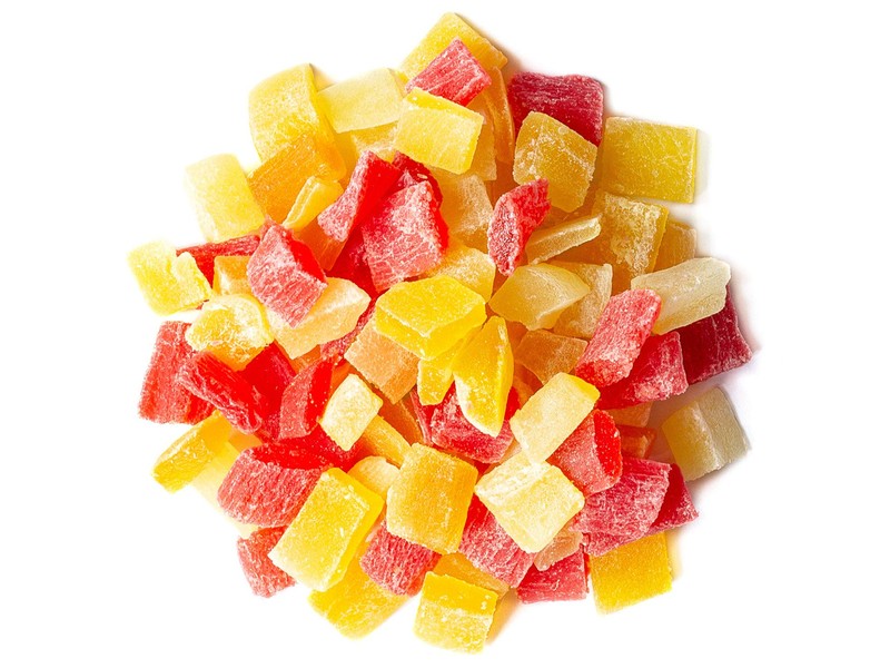 Diced Fruits Mix - Mango, Pineapple, Papaya, Kosher, Raw, Vegan - Food To Live® gallery