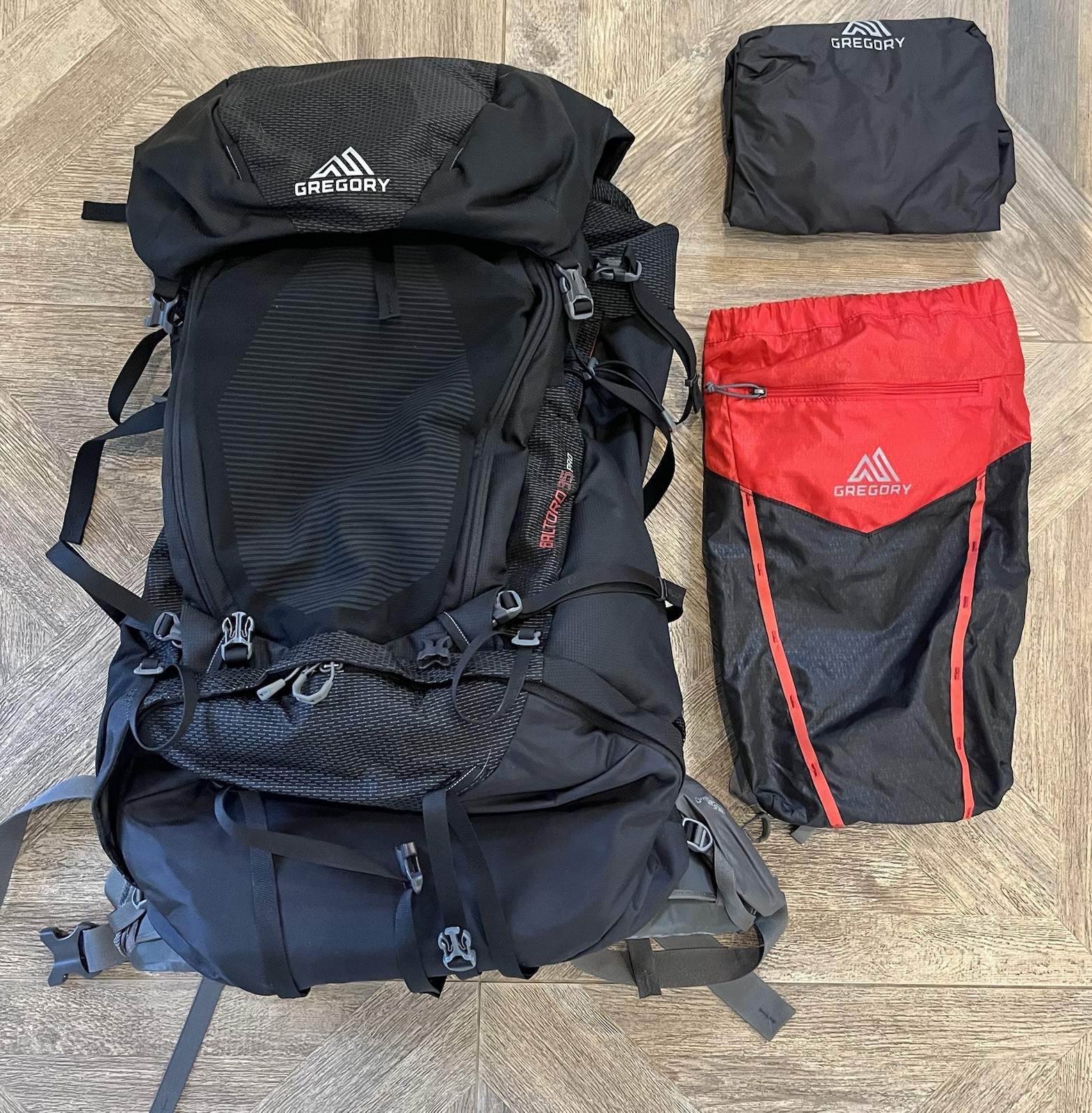 Gregory Balt Pro 95 Liter Backpack - Volcanic Black