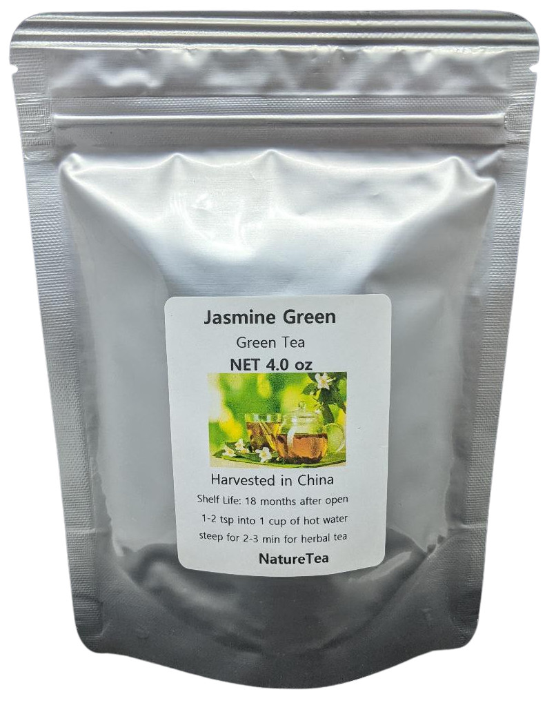Jasmine Green Tea - 1 oz (28g) Sampler Size - Loose Leaf Blend gallery