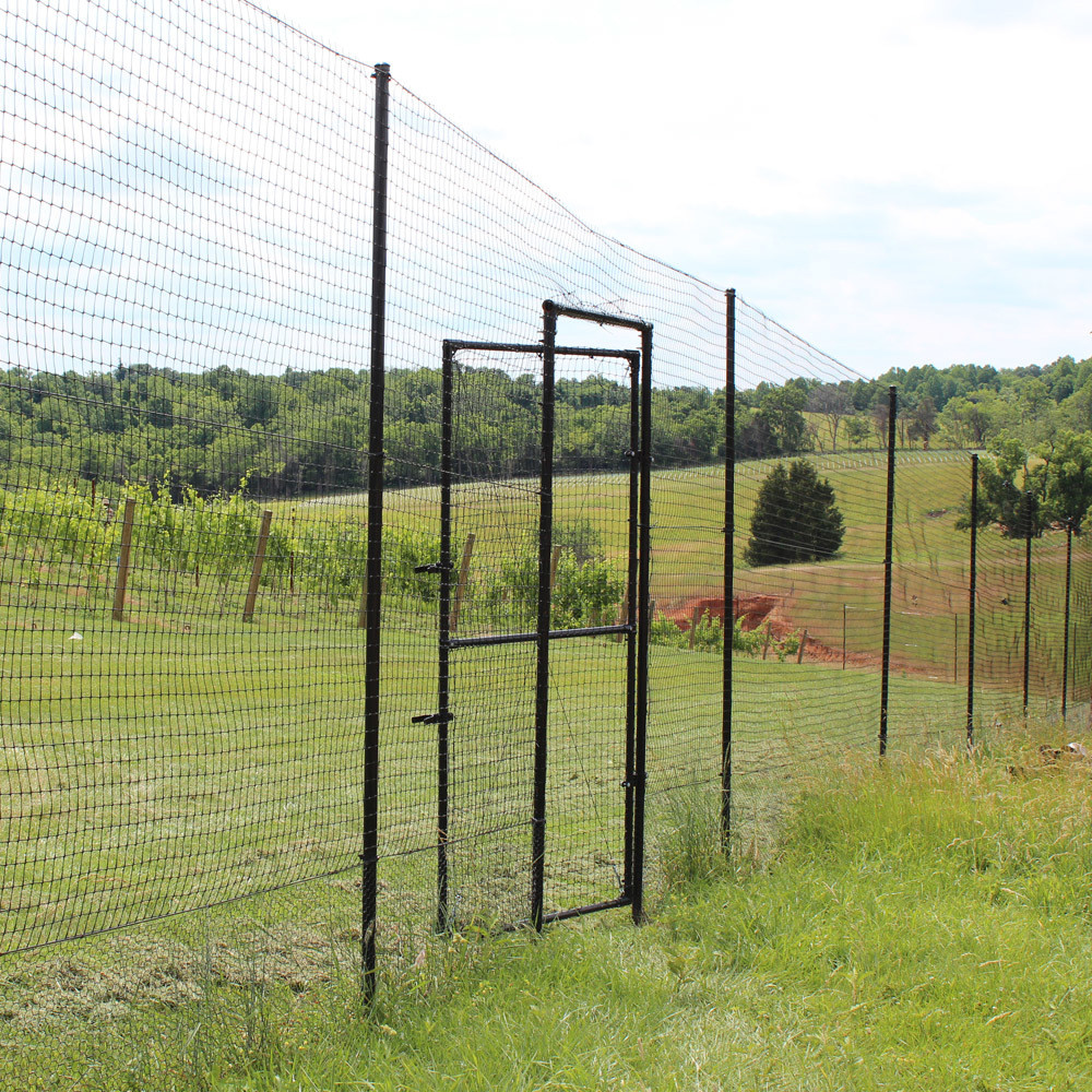 Deer Fence Access Gate For 8' Fencing Direct Burial Choose Width gallery