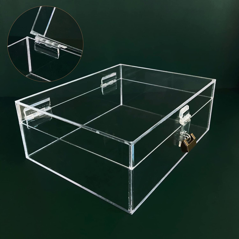 12 Pcs Acrylic Hinge Clear Acrylic Mini Hinge Transparent Plastic Hinges... gallery