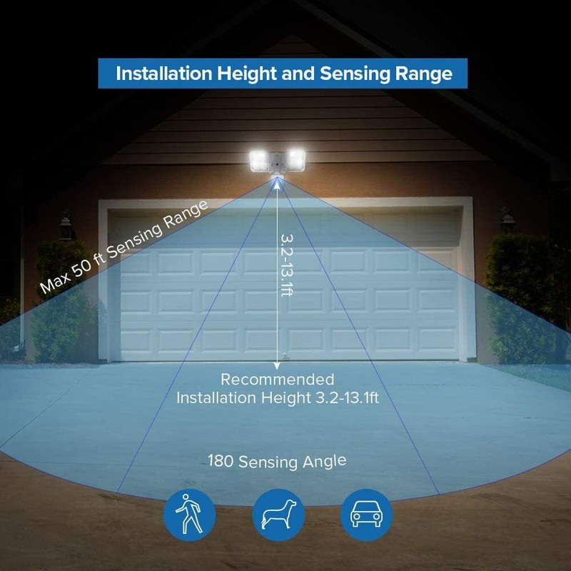 SANSI 30W Motion Sensor LED Security Lights 3400lm Outdoor Floodlight Waterproof gallery