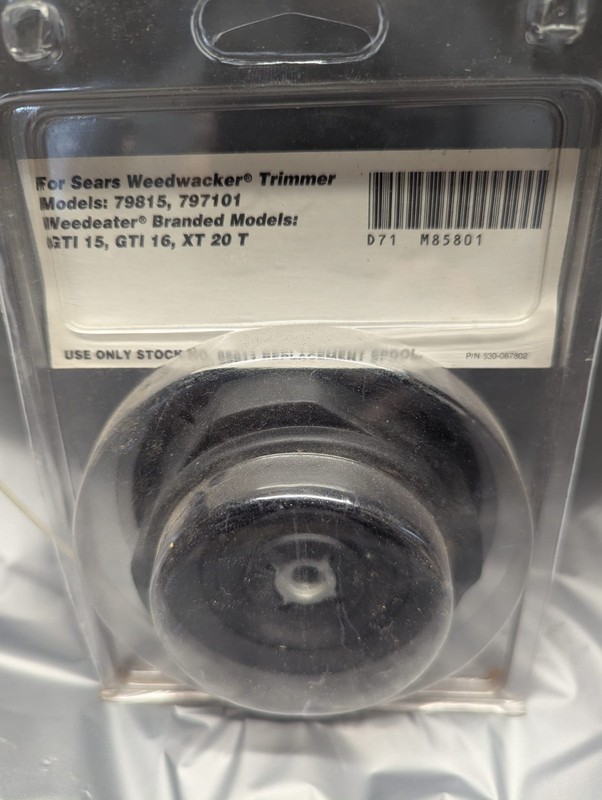 SEARS # 71 85801 SEMI-AUTOMATIC STRING TRIMMER HEAD For 79815 & 797101 Trimmers gallery