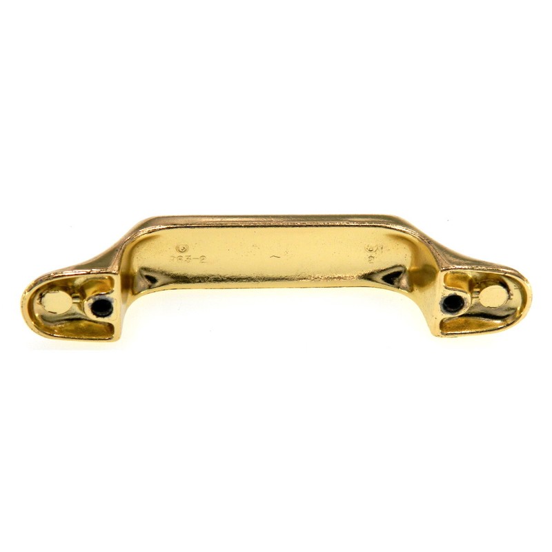 Amerock Bright Brass 3" Ctr. Arch Pull Cabinet Handle BP983-CW4 gallery