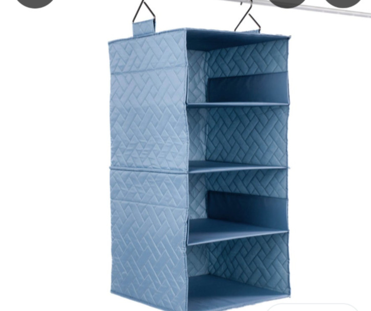 Lug 4-Shelf Convertible Hanging Organizer Hitch in Blue Moon NEW gallery