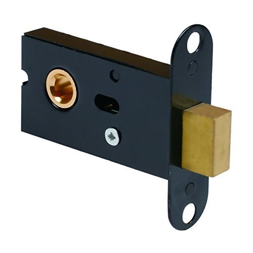 Round Recessed Door Handle, Deadbolt, No Key, Standard US Door 35-45mm, Latch gallery