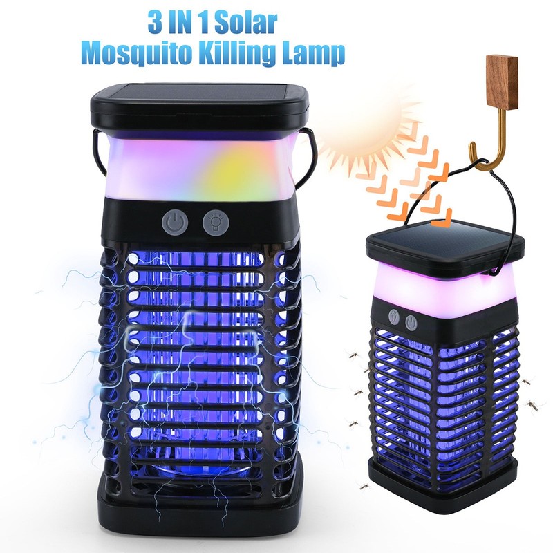 Electric Fly Bug Zapper Mosquito Insect Killer LED Light Trap Pest Control Lamp gallery