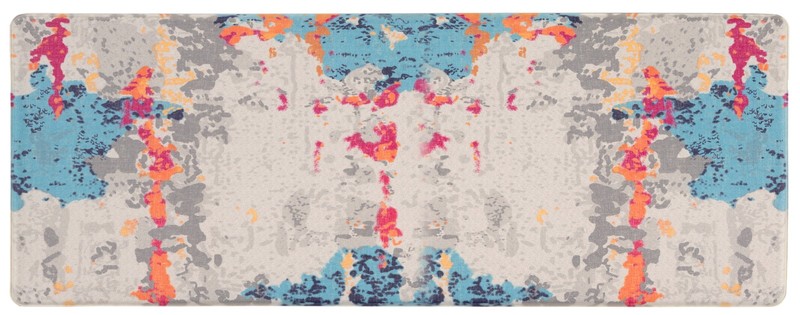 Rugshop Kitchen Mats Transitional Abstract Anti-Fatigue Standing Bath Mat 18x47 gallery