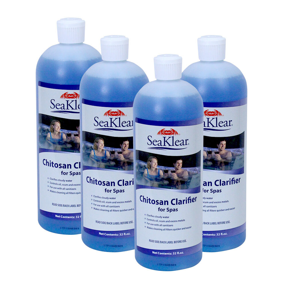 Sea Klear Swimming Pool Natural Water Clarifier Chemical - 4 x 1 Quart gallery