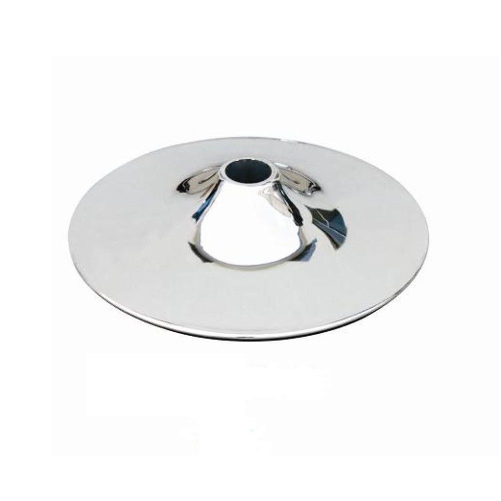 ADJUSTABLE BARSTOOL CHROME BASE - STEEL MOLDED BAR STOOL BASE FOR MOST MODELS
