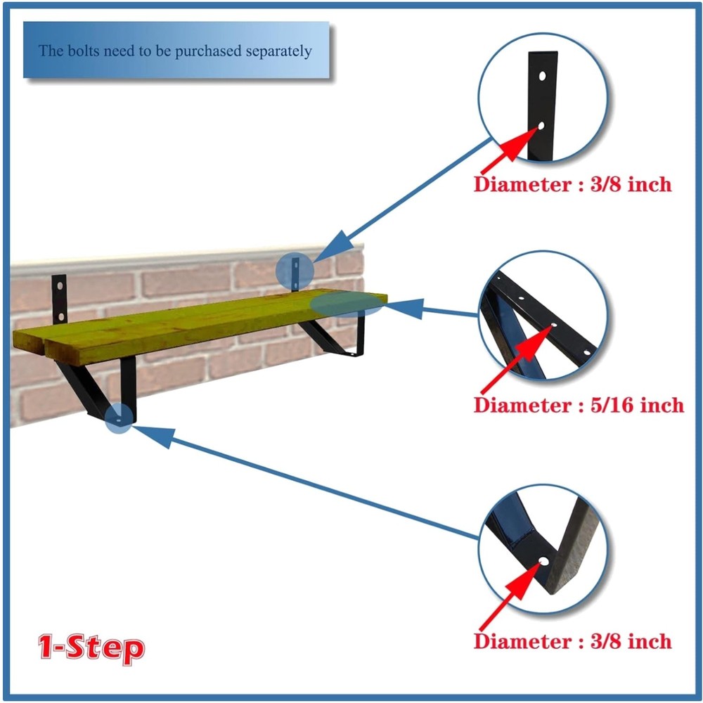 MTB 2 Pack 1 Step Stair Stringer