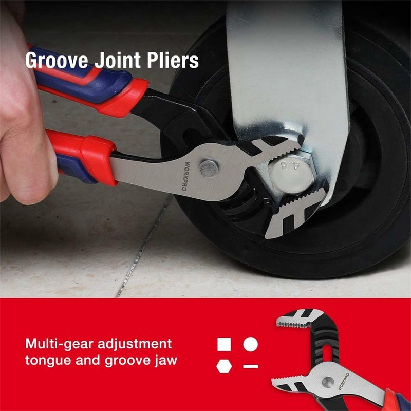 5PC Mini Plier Set Long Nose Plier Slip Diagonal Groove Joint Linesman Plier NEW gallery