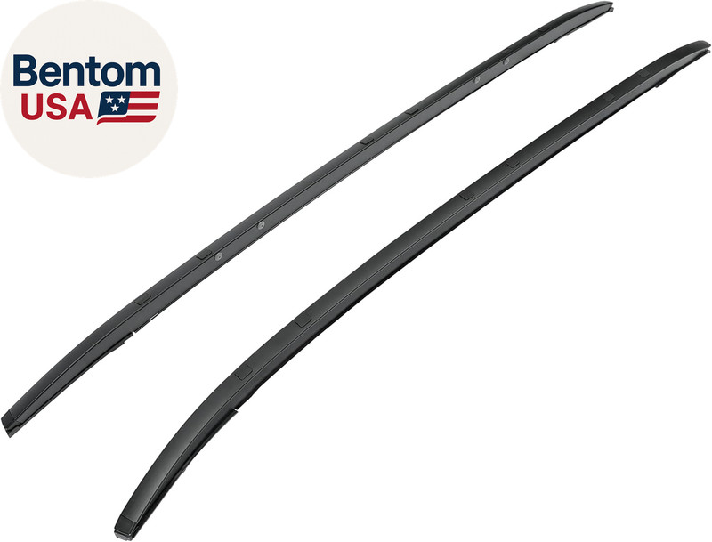 Roof Rack Side Rail Compatible with 2017-2024 Mazda CX-5 165LBS Aluminum Plastic gallery