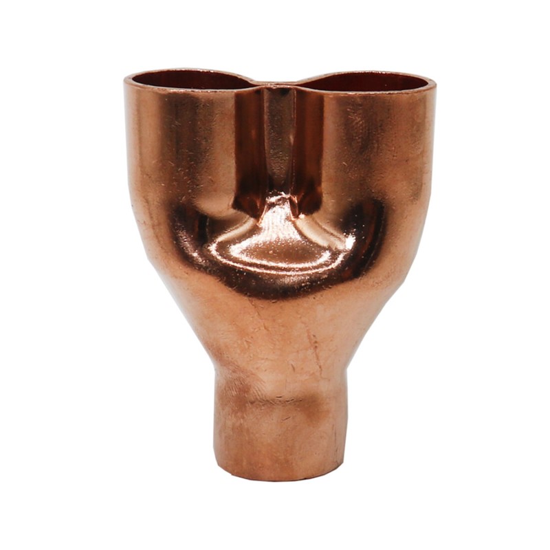 Tee Y Type Copper Fitting Welding Joint Split Union Intersection 6.35mm~54mm gallery