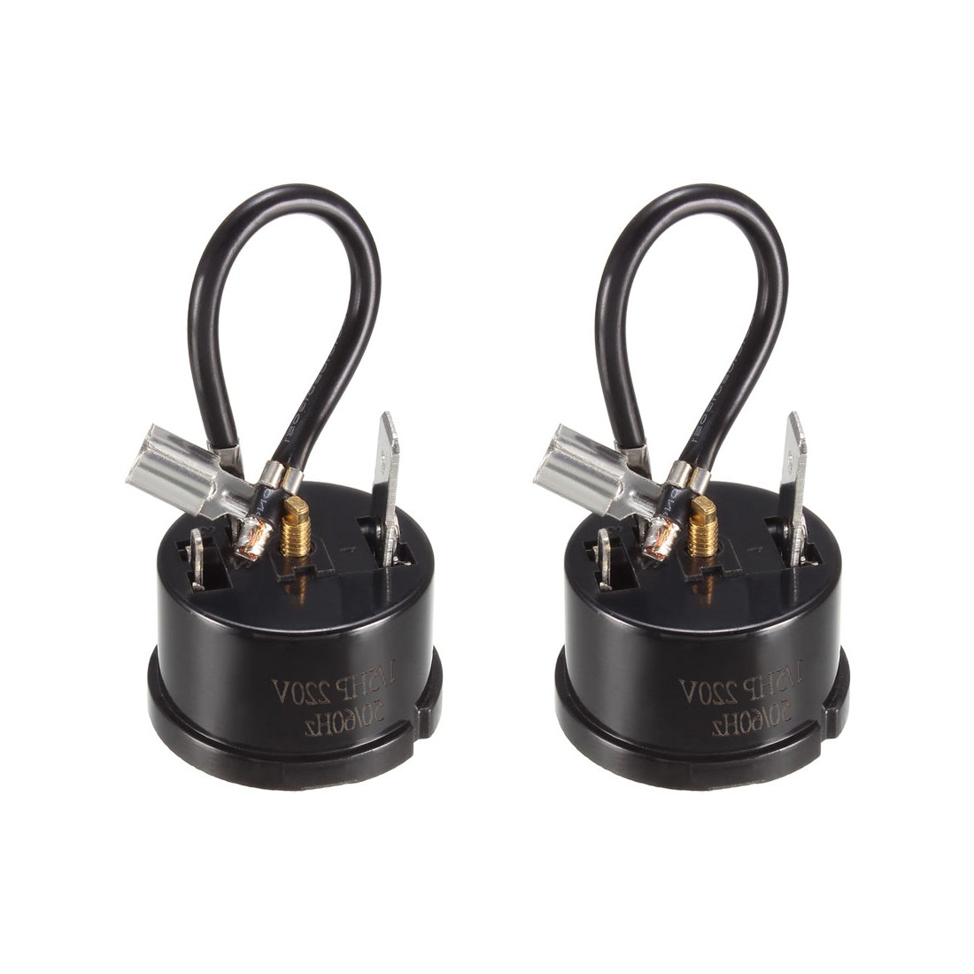 2Pcs Refrigerator Thermal Overload Protectors 1/5HP 150W Compressor Replacement gallery