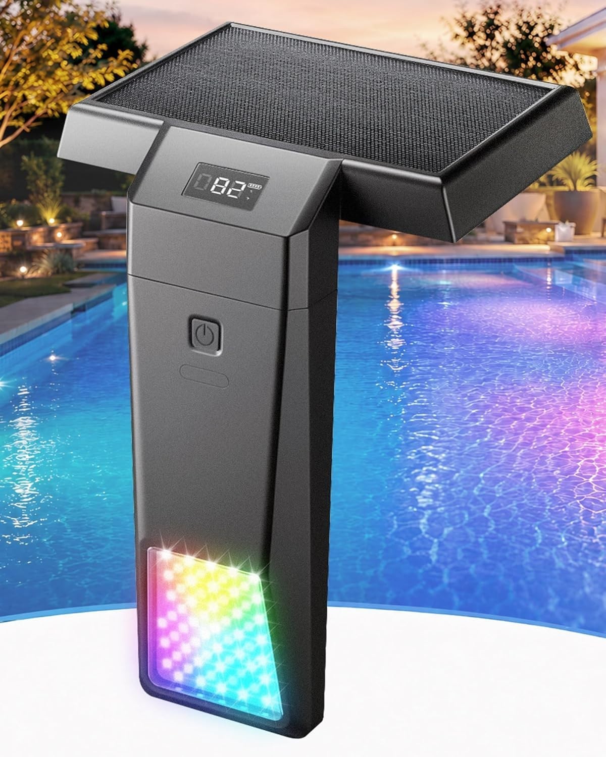Solar RGB Swimming Pool Light IP68 Waterproof for Inground & Above Ground gallery