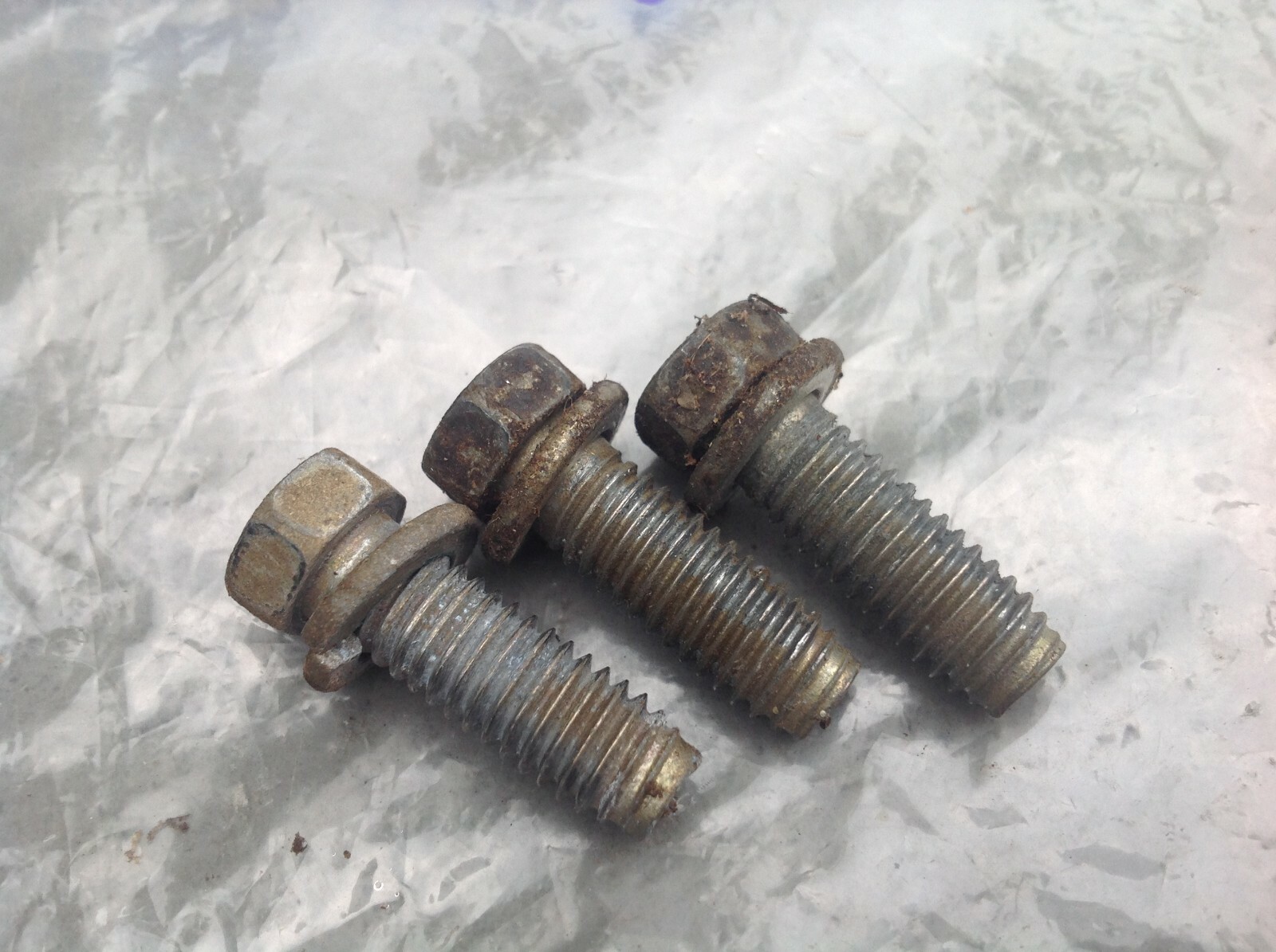 Bolens 21" Mower FRAME2ENGINE Mounting Bolts, Mwr MDL 11A-414A065 5.5HP Briggs gallery