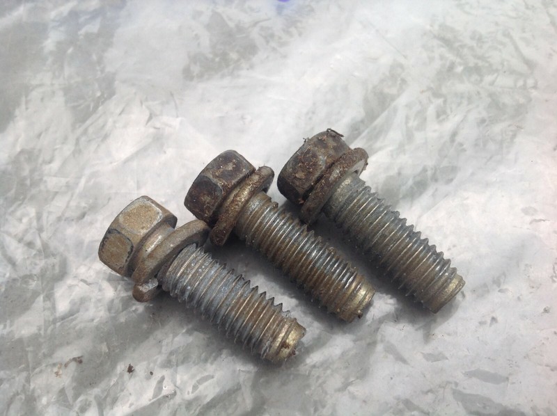 Bolens 21" Mower FRAME2ENGINE Mounting Bolts, Mwr MDL 11A-414A065 5.5HP Briggs gallery