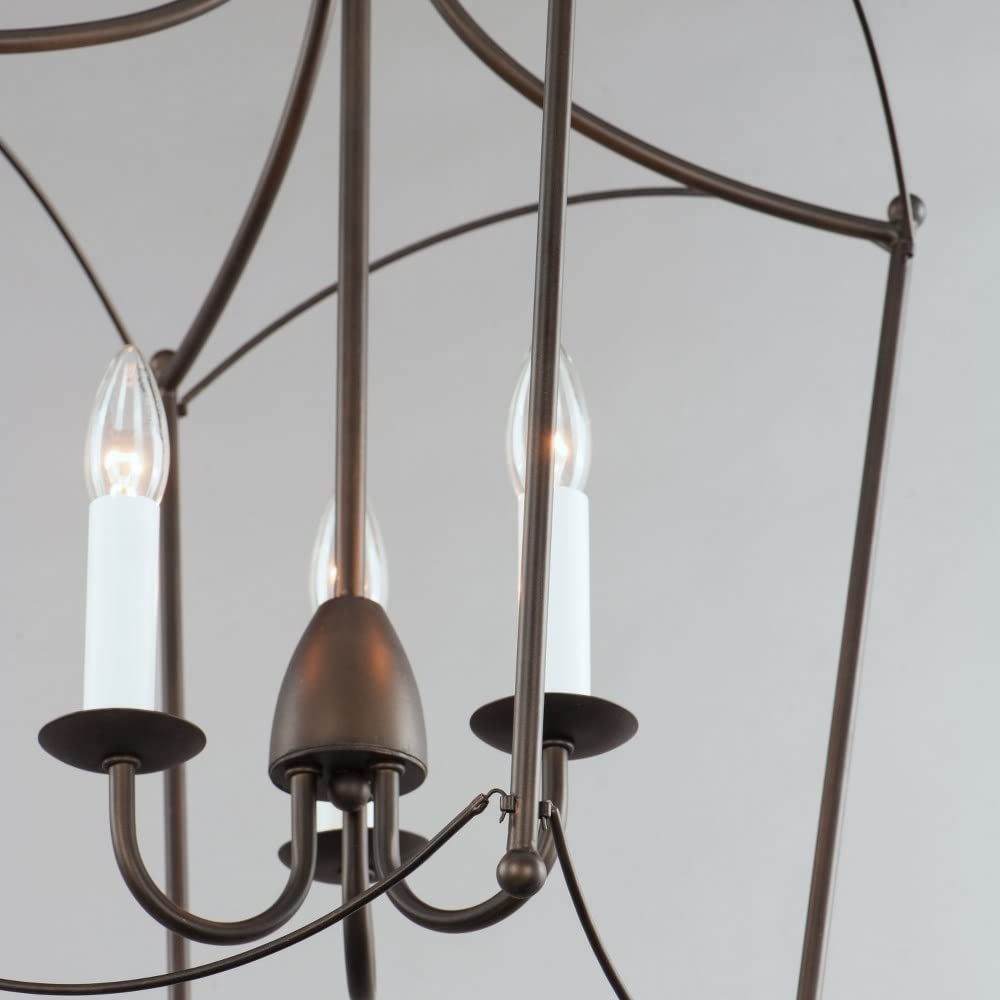 Maxim Lighting Plumette 3-Light Pendant, Chestnut Bronze - 12163CHB gallery
