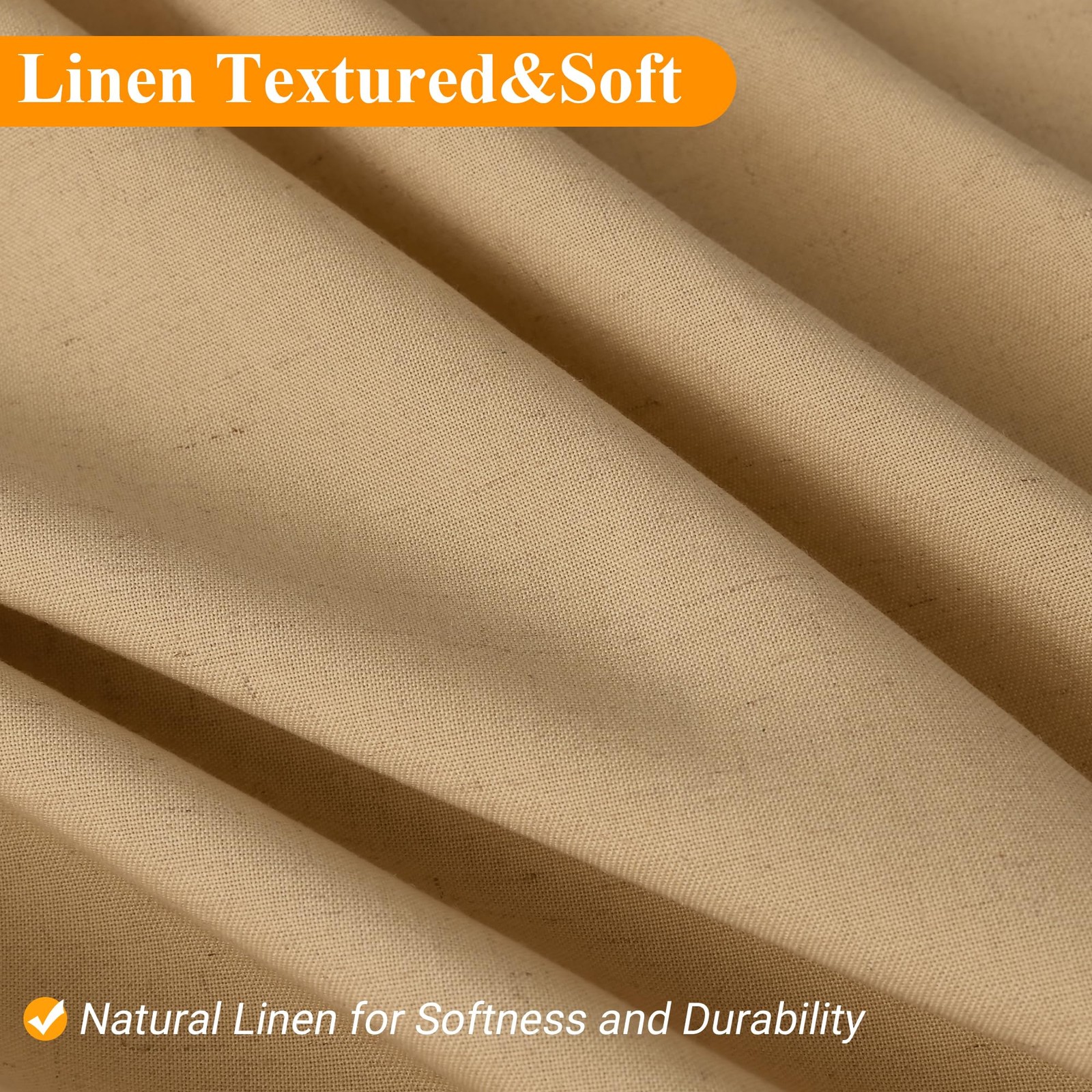 48 Inch Shower Curtain - Stall Narrow Half 48"W x 72"L (Pack of 1) Gold Yellow gallery