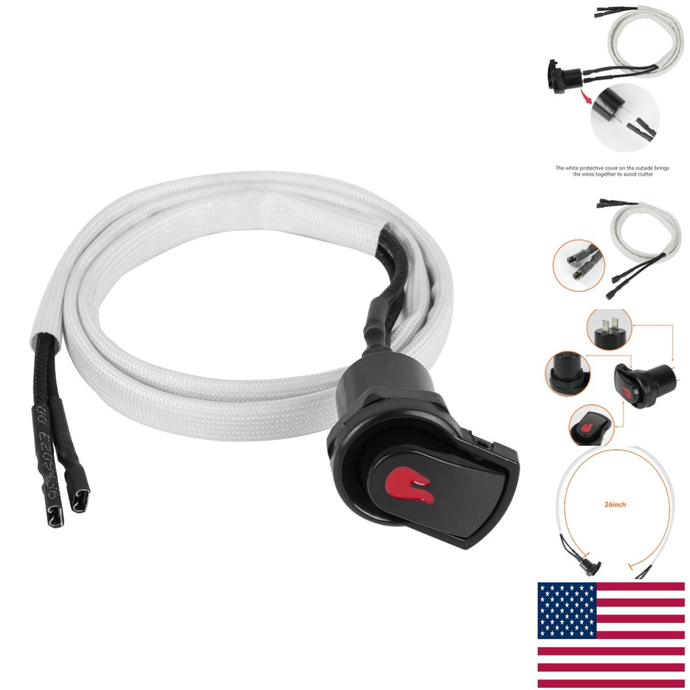 Durable Igniter Push Button Switch for Char-Broil Grills - Lightweight Design