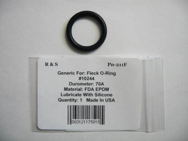 Fleck Control Valve Assembly o-ring 10244 / R&S 211F / FDA EPDM Material gallery