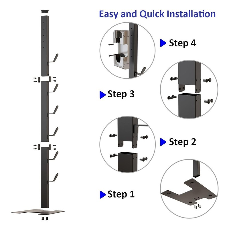 Vacuum Stand for Dyson, Storage Stand Docking Station Holder With Dyson V15 V... gallery