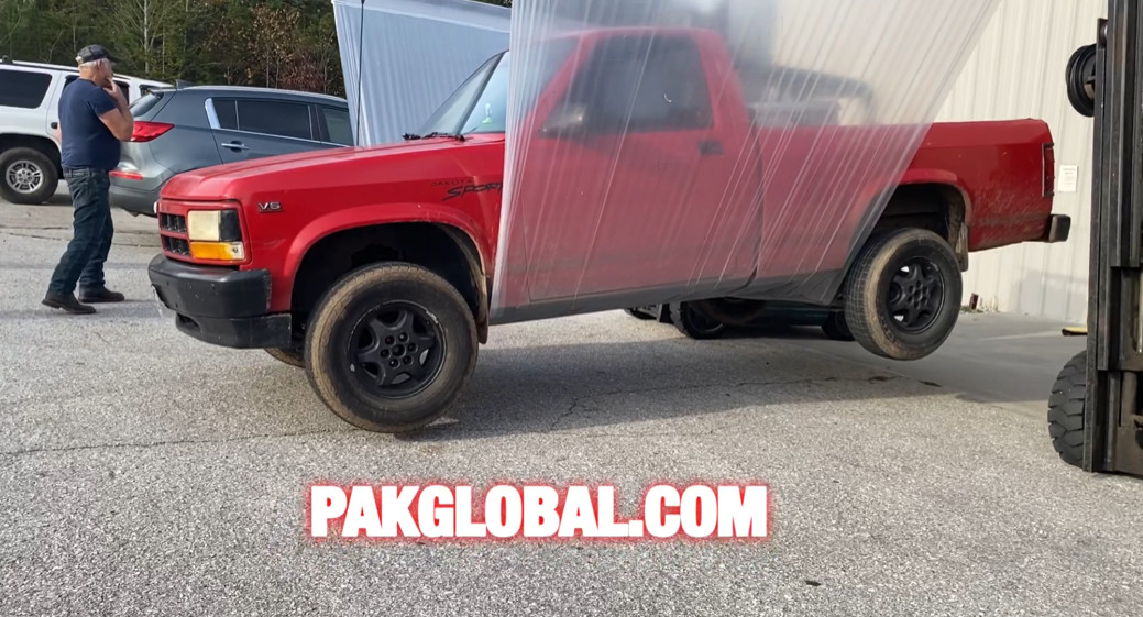 CLEAR / TRANSLUCENT WATER PROOF REINFORCED TARP MEGA TOUGH LIFTS A TRUCK(12 Mil) gallery