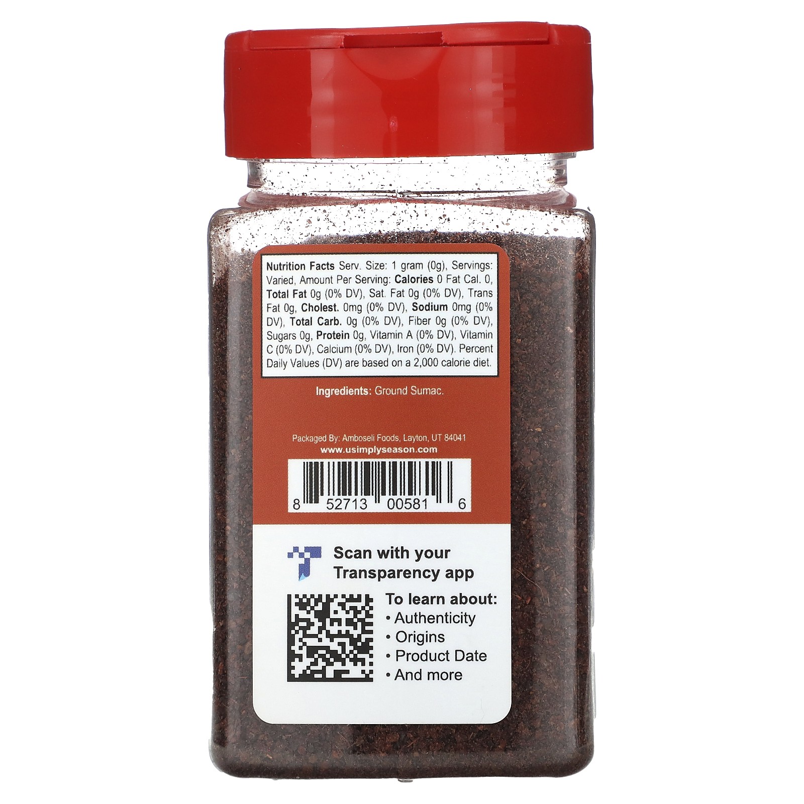 Original Sumac, Ground, 5 oz (141 g) gallery