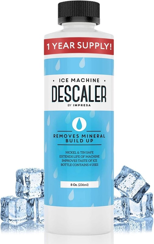 8 Fl Oz Efficient Ice Maker Cleaner - Nickel-Safe Formula for Long-Lasting Use gallery