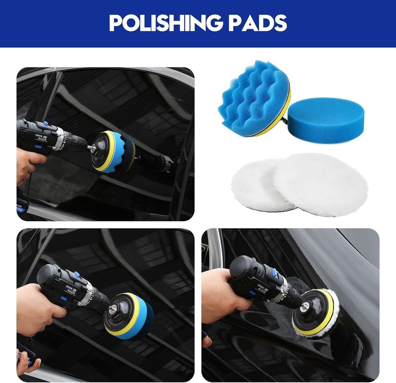 Kit De Limpieza Microfibra 45 Pcs Para Carros Interior y Exterior Con Aspiradora gallery