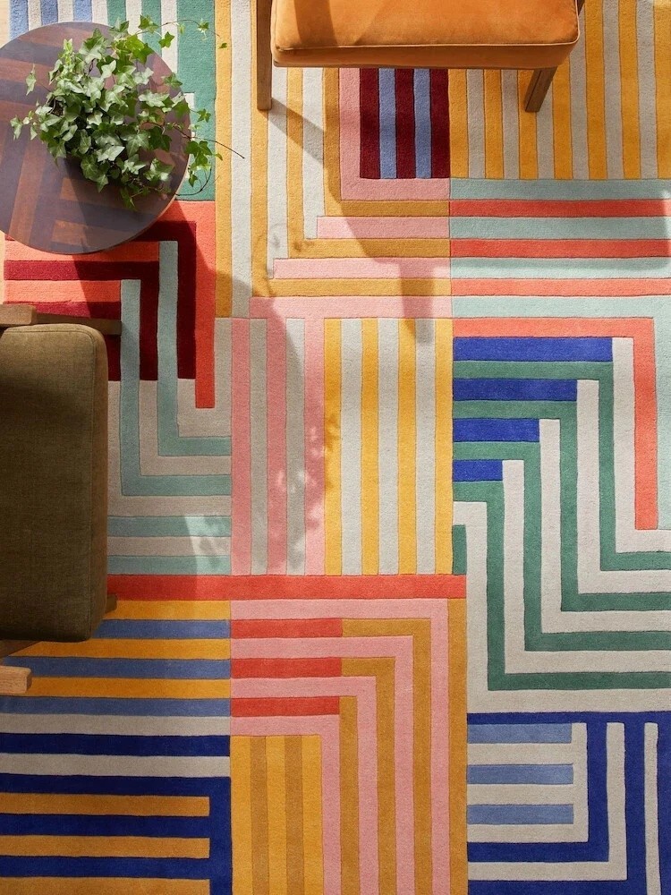 Handmade Wool Rug 5x7 - Soft Wool, Modern Style, Durable & Stylish Rug gallery