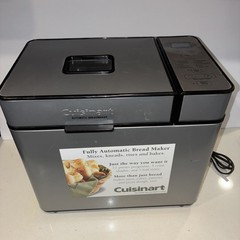 Cuisinart Automatic Bread Maker BMKR-200 1 to 2 Pound Loafs *CLEANED / TESTED