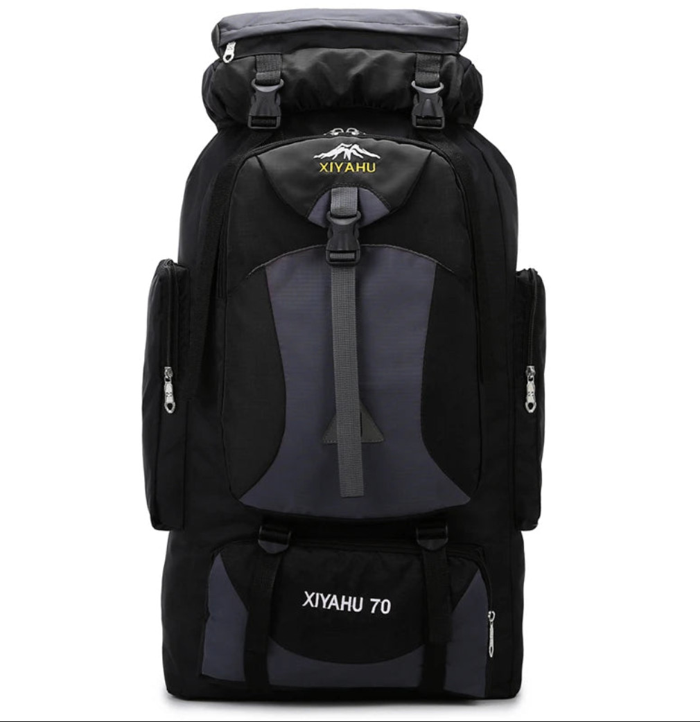 64L Waterproof Mountaineering Backpack – Large Capacity, Built for Adventure