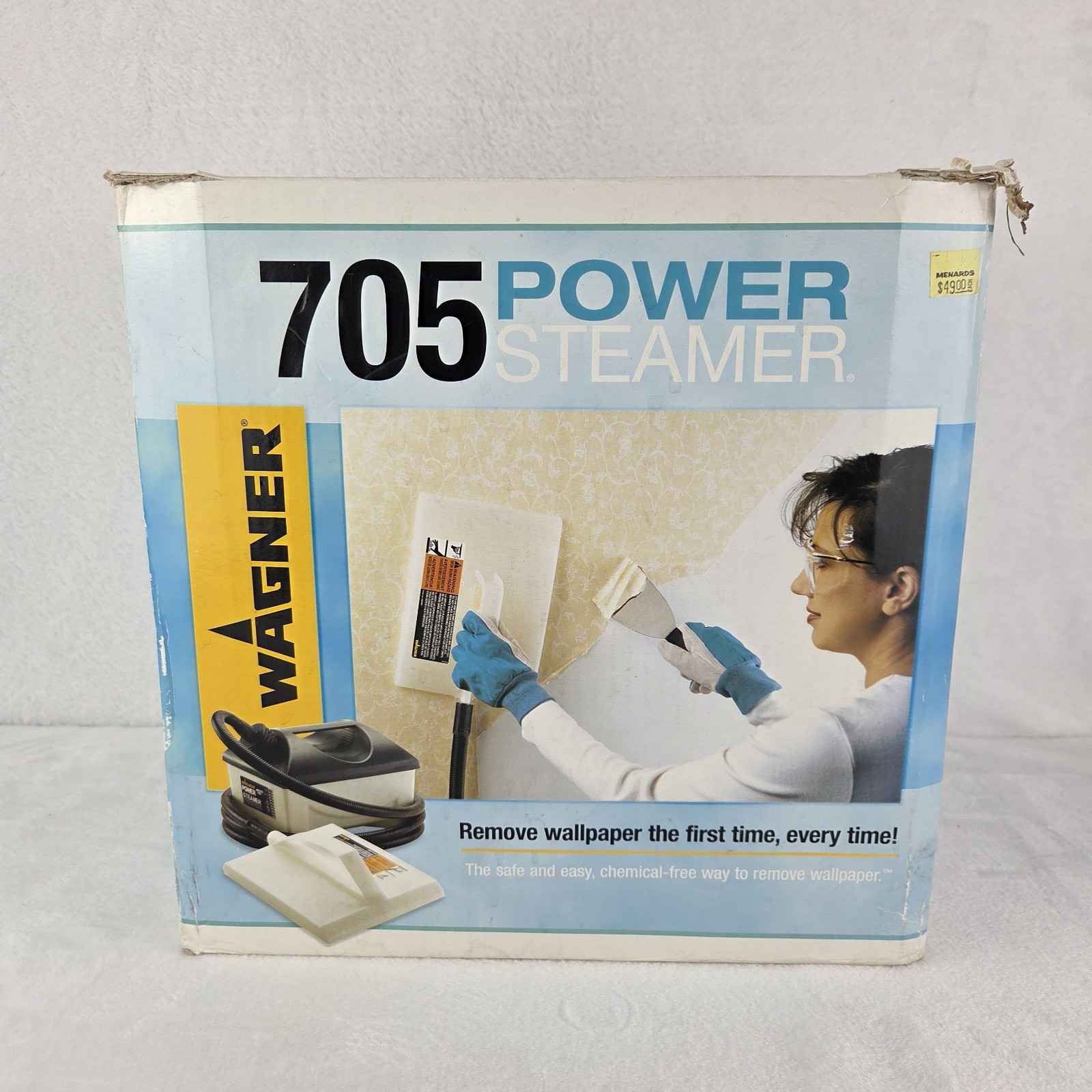 Wagner Power Steamer 705 Wallpaper Remover Chemical Free Steam Cleaner Tested gallery