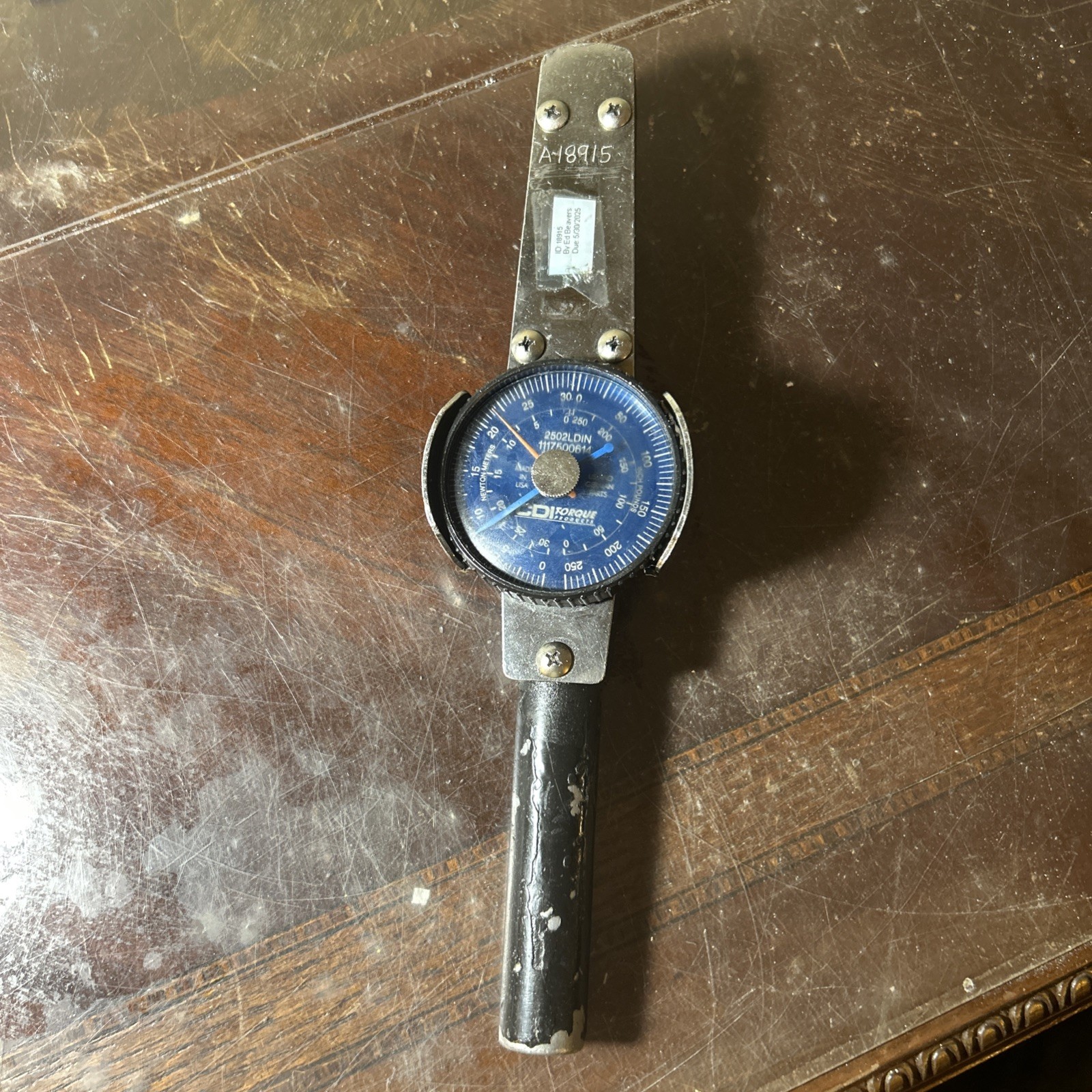 CDI - mdl 2502LDIN - 250 " lb. Dial Torque Wrench - 3/8" drive gallery