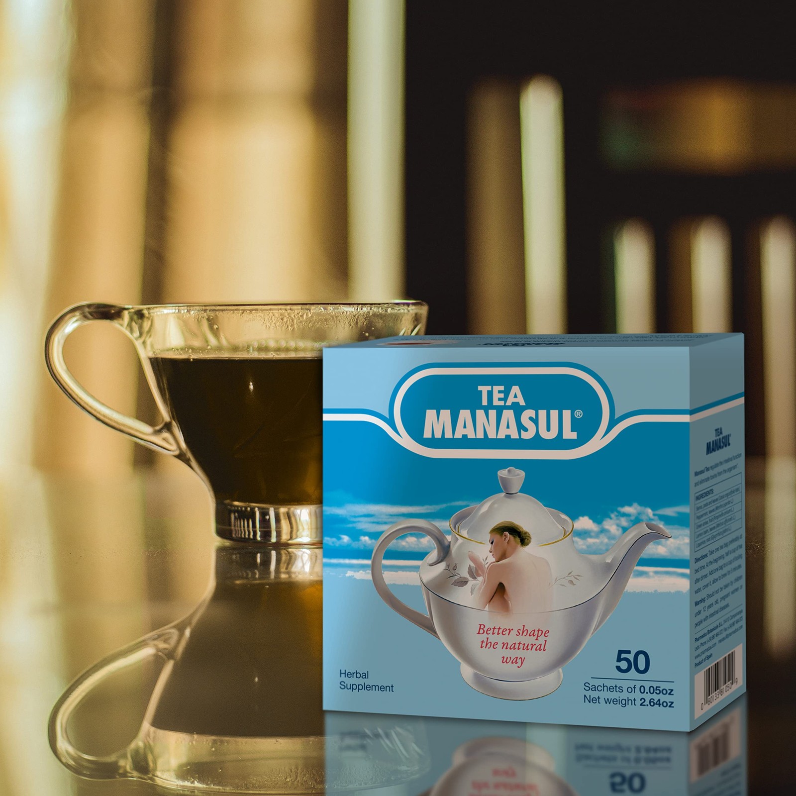 MANASUL CLASSIC - Laxative Infusion Based On Senna, Peppermint, Lemon Balm, Liqu gallery