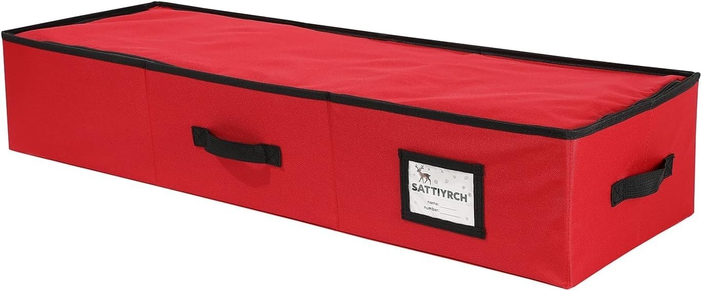 Christmas Ornament Storage Box,Box Contributes Slots 96 Holiday Ornaments 3-Inch gallery